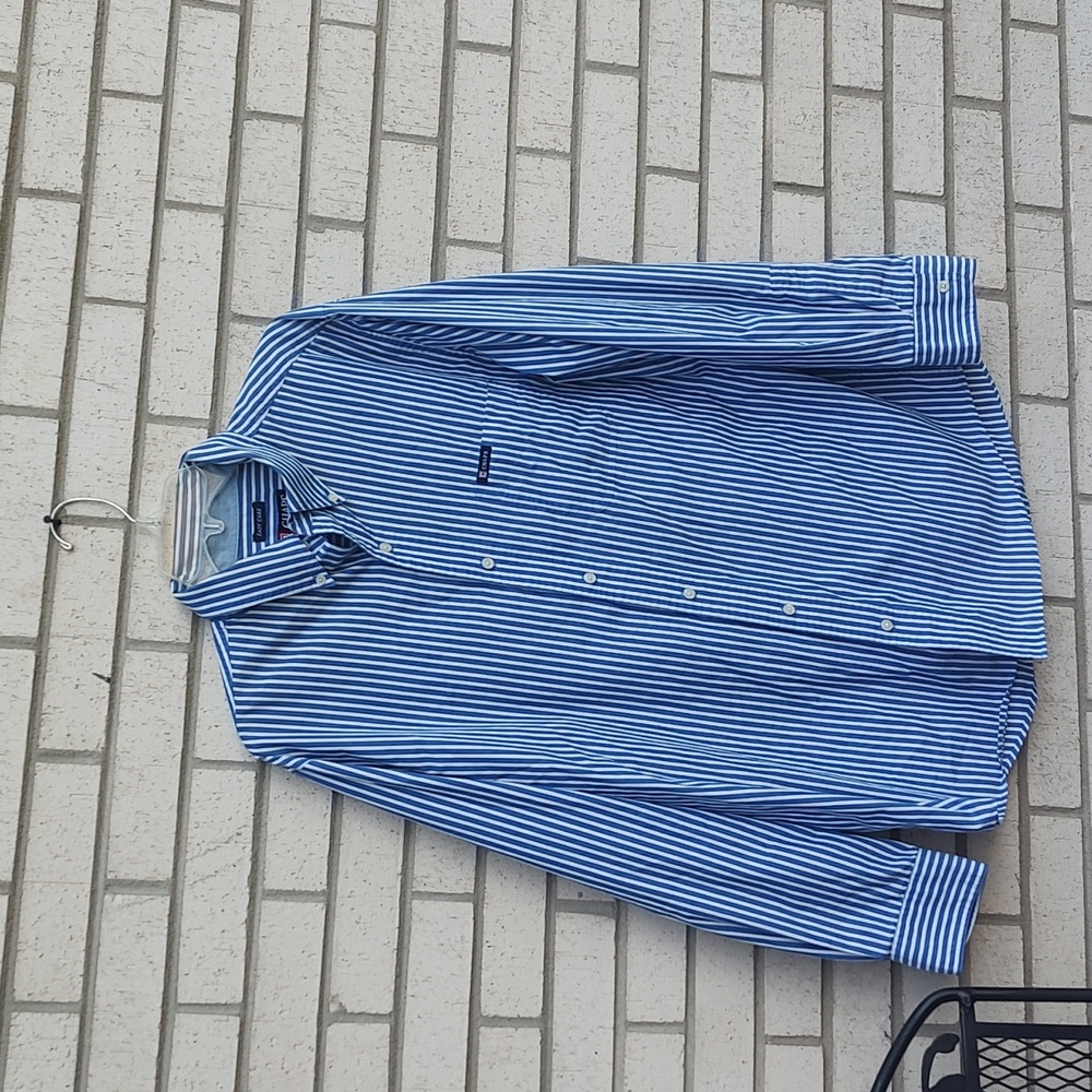 Men's Blue/White shirt - Picture 8 of 8